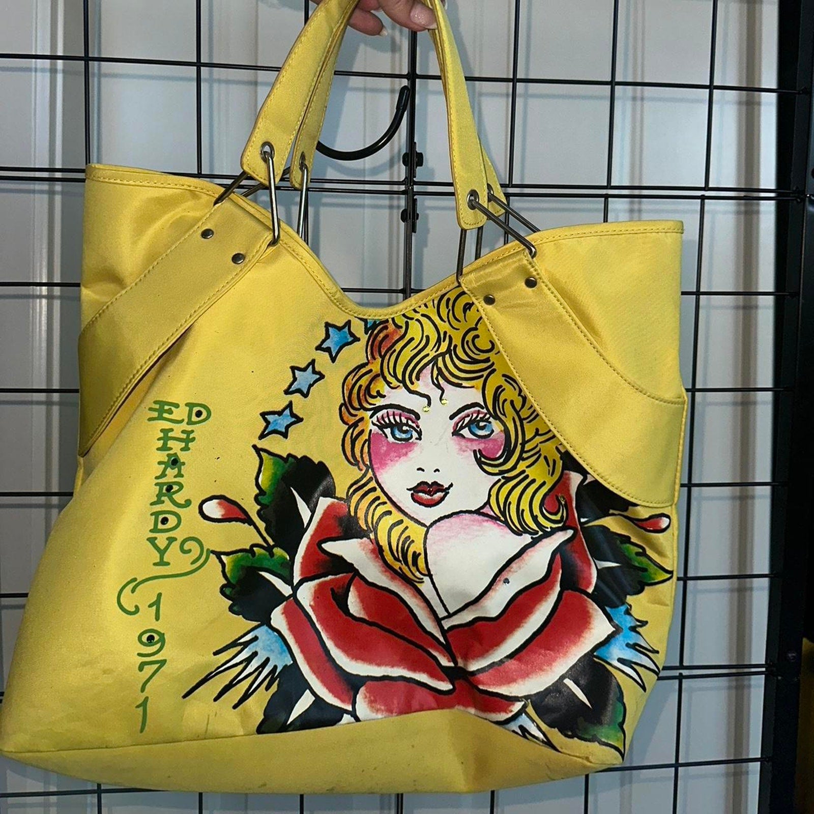 Yellow ed hardy purse – Popstaarz display picture 1