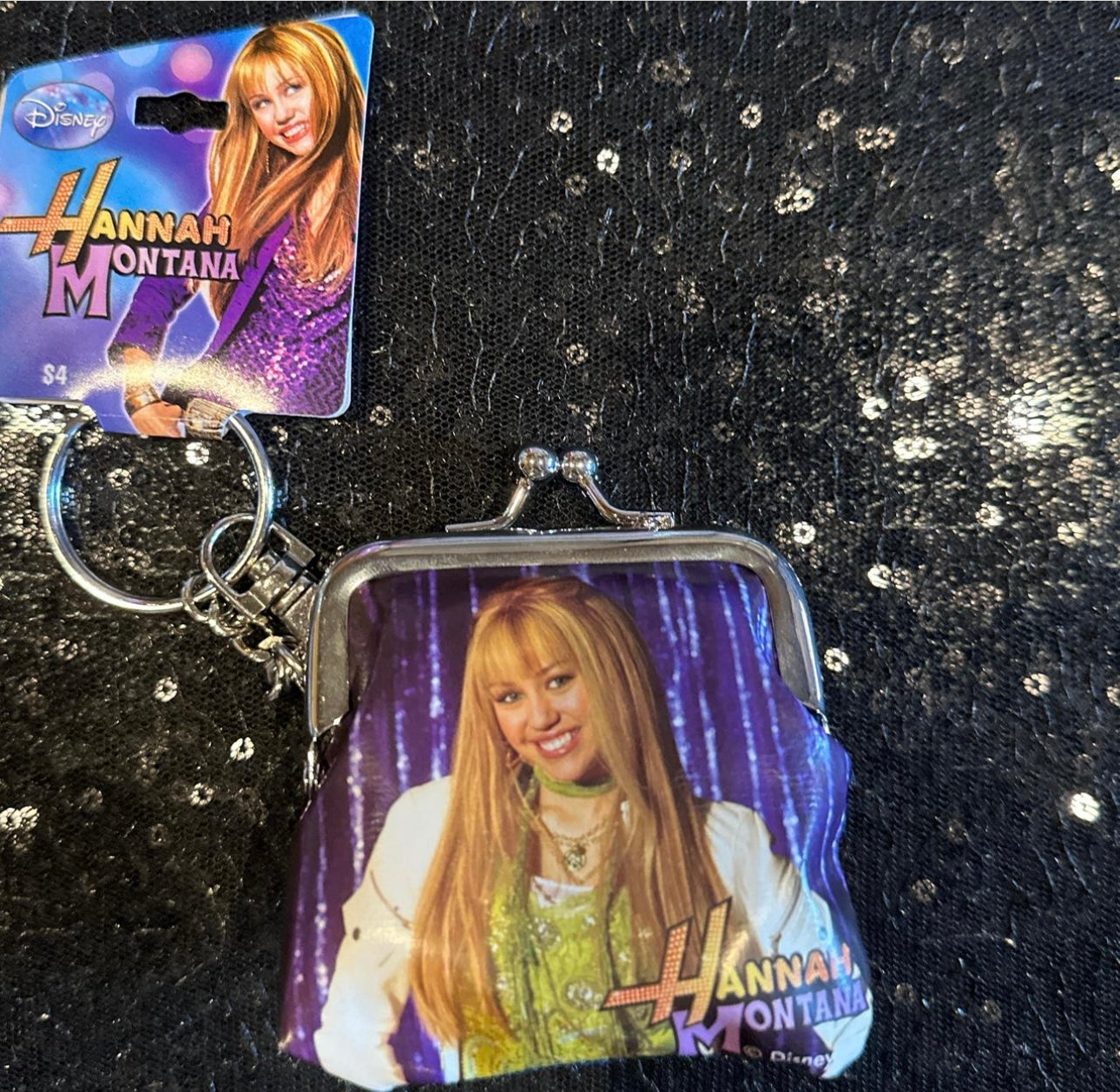 Hannah Montana Coin Purse Purple – Popstaarz