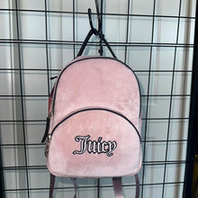 Load image into Gallery viewer, Juicy velour backpack condition
