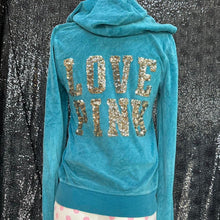 Load image into Gallery viewer, Vs pink blue zip up
