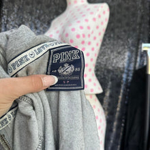 Load image into Gallery viewer, Vs pink grey zip up
