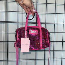 Load image into Gallery viewer, Pink sequin Juicy Couture barrel
