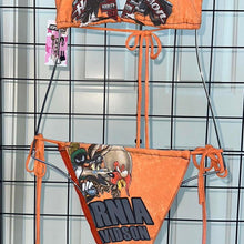 Load image into Gallery viewer, Harley Davidson orange rework bikini

