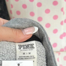 Load image into Gallery viewer, Vs pink grey quarter zip
