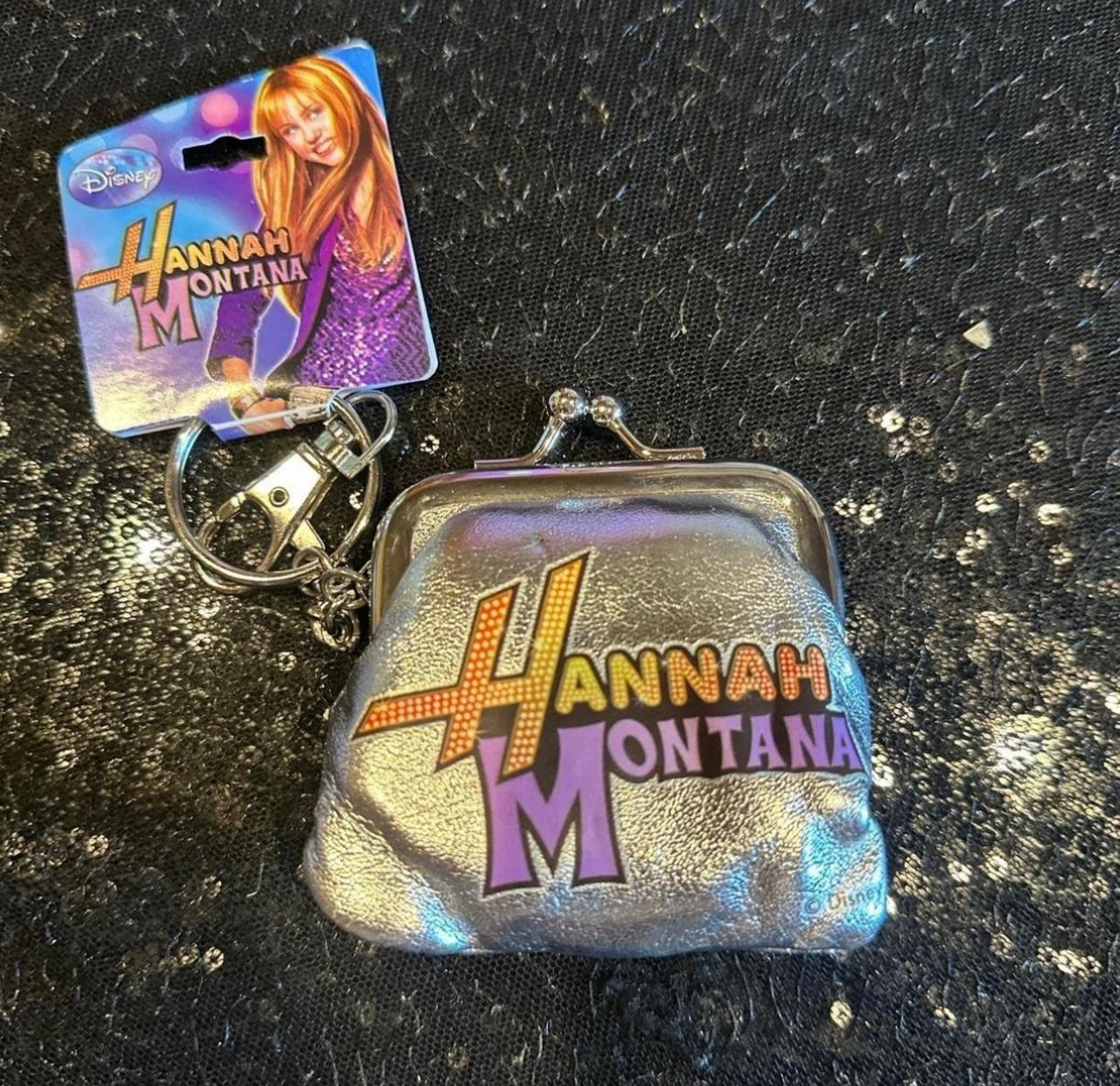 Hannah Montana Coin Purse Silver – Popstaarz