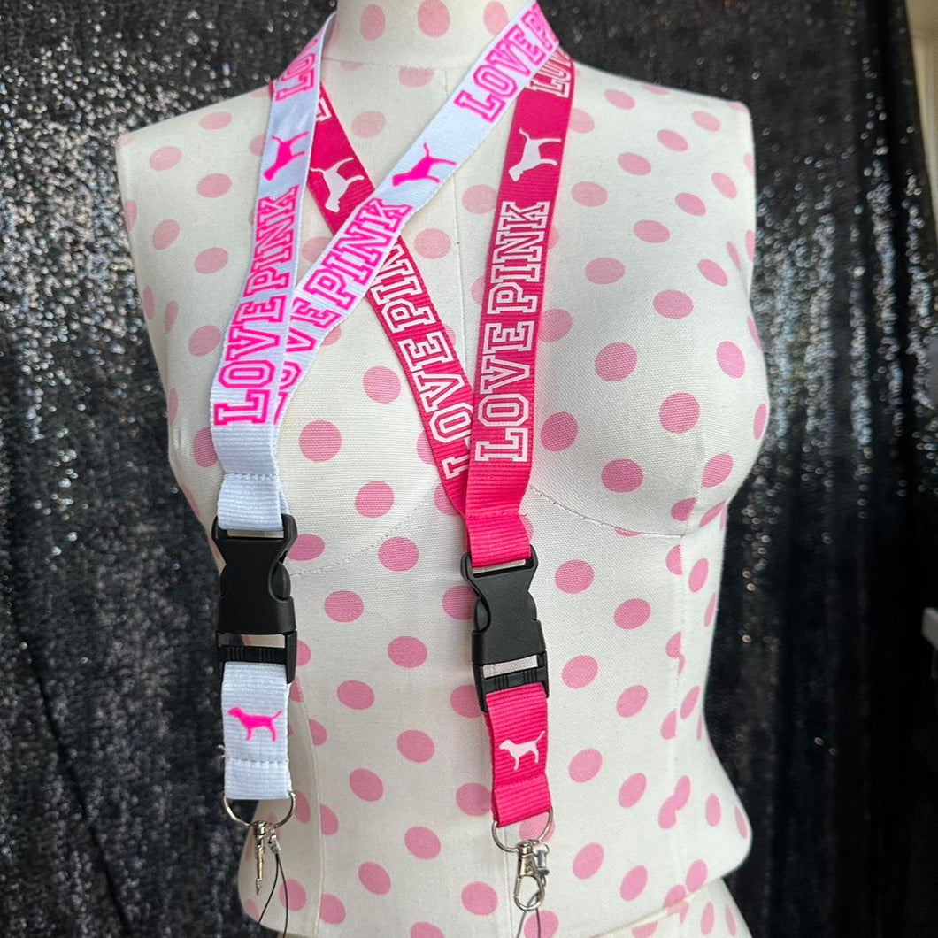 Vs pink lanyard price