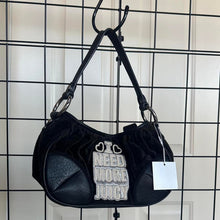 Load image into Gallery viewer, Juicy Couture brown velour purse
