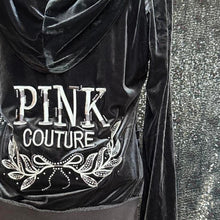 Load image into Gallery viewer, Vs pink couture velour zip

