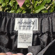 Load image into Gallery viewer, Playboy black logo pj pants
